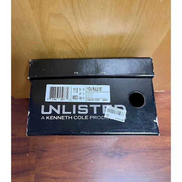 Kenneth Cole Unlisted Oxford men's dress shoes You Rule S7 Gray US Size 11.5 Med - Picture 14 of 14